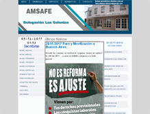 Tablet Screenshot of amsafelascolonias.com.ar